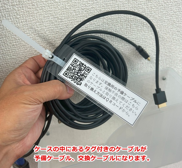 O2ケーブル