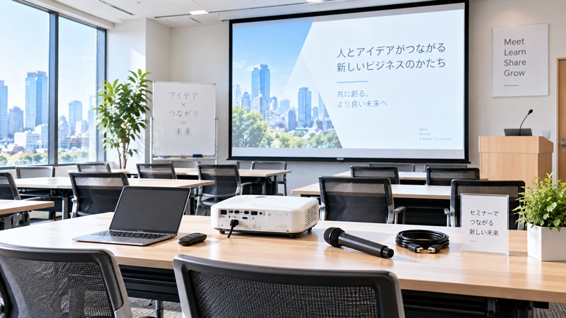 新大阪セミナーオフィスがWeb会議・配信会場に選ばれる3つの理由